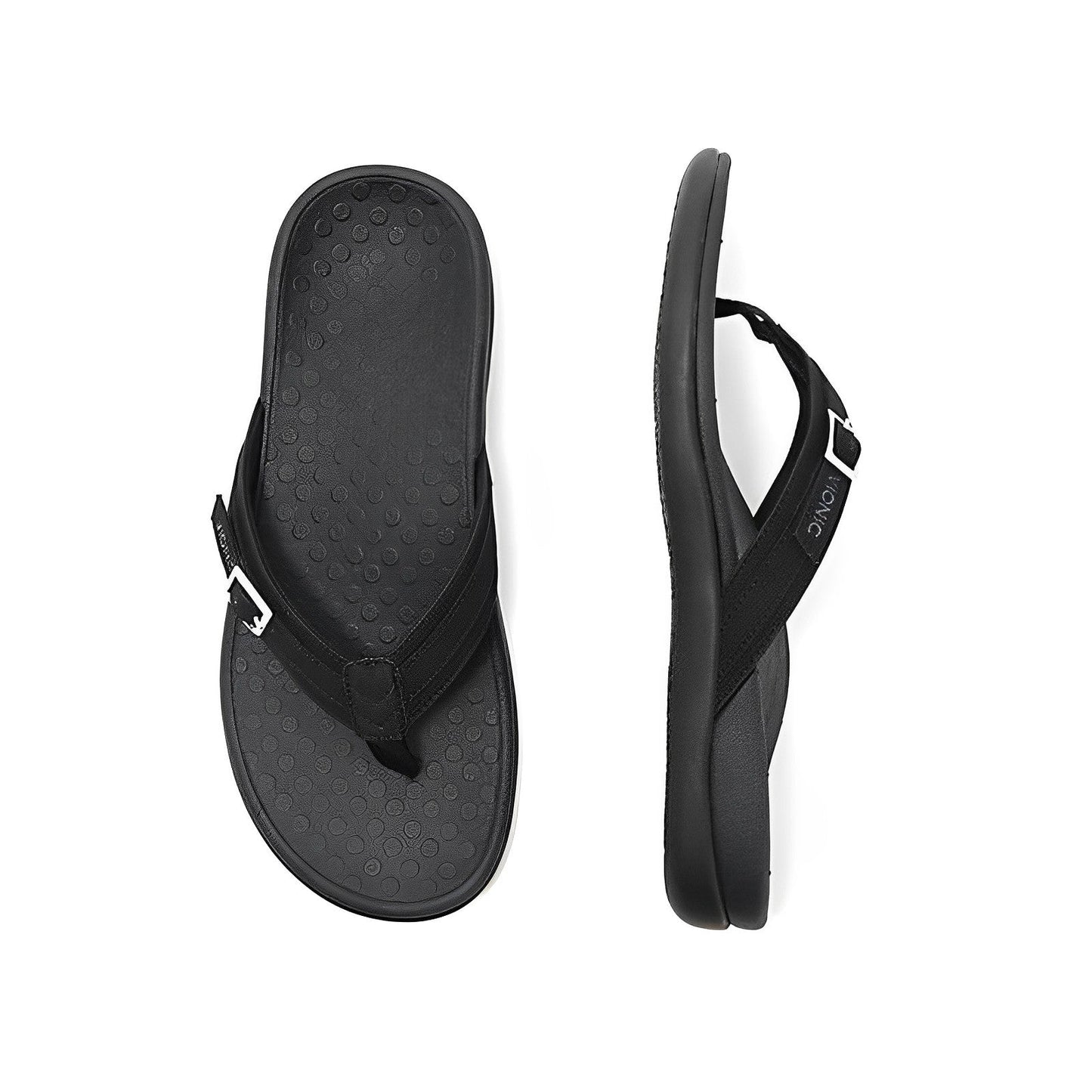 Amélie - Sandales d'été orthopédiques pour femmes Noir