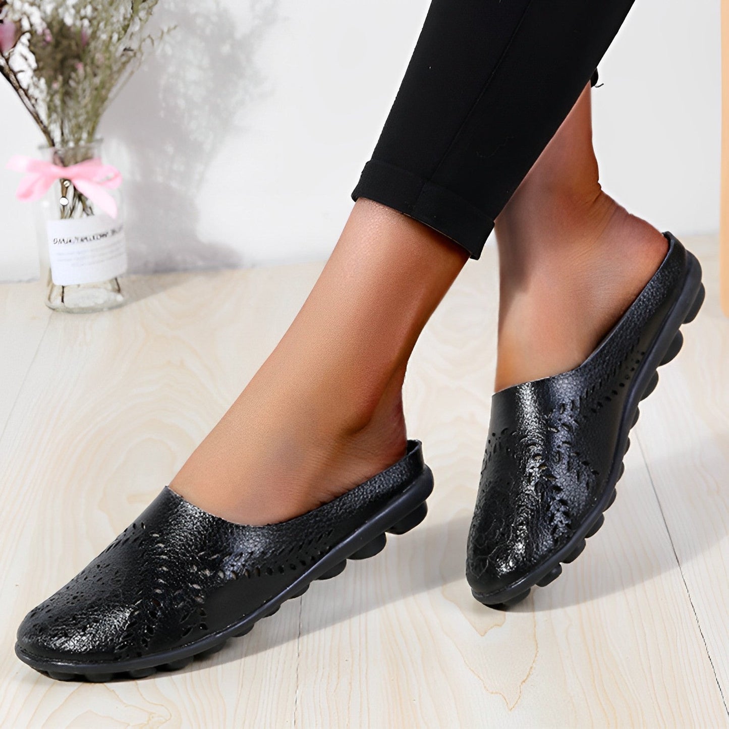 Bénédicte - Damen Etch Loafers noir