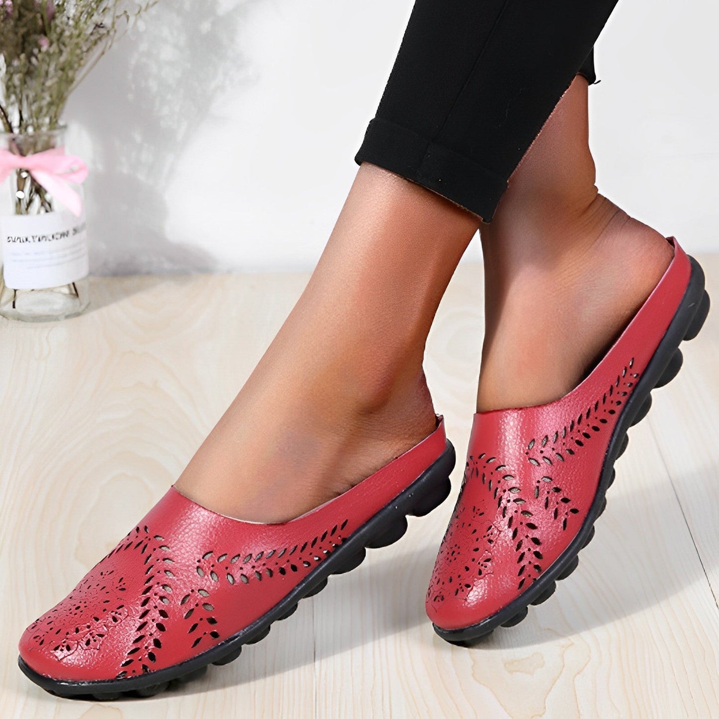 Bénédicte - Damen Etch Loafers rouge 1