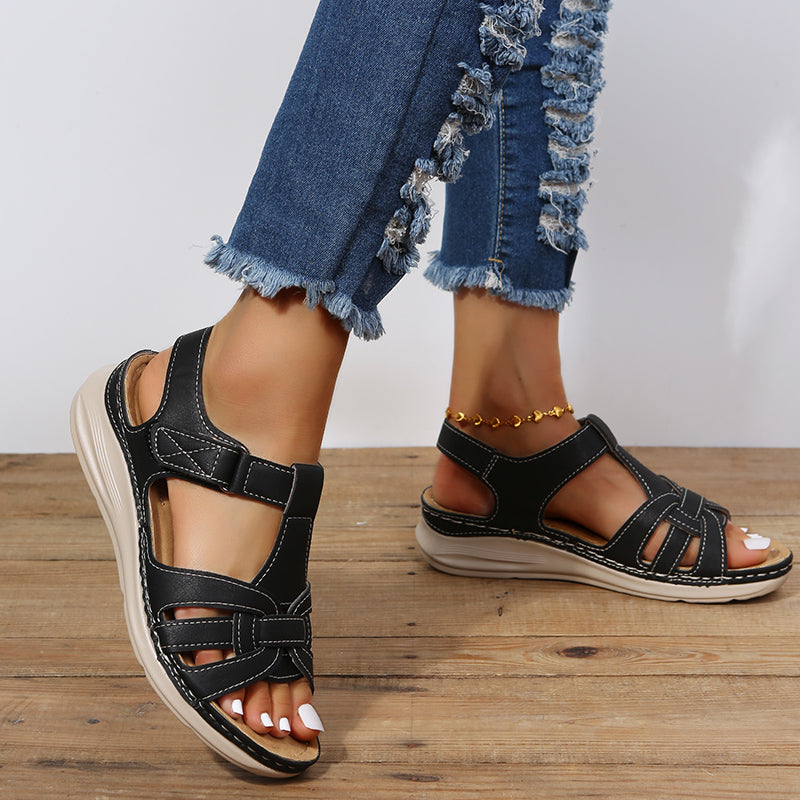 Bérénice - Ballenzehenkorrektur Ortho Sandalen Noir 2