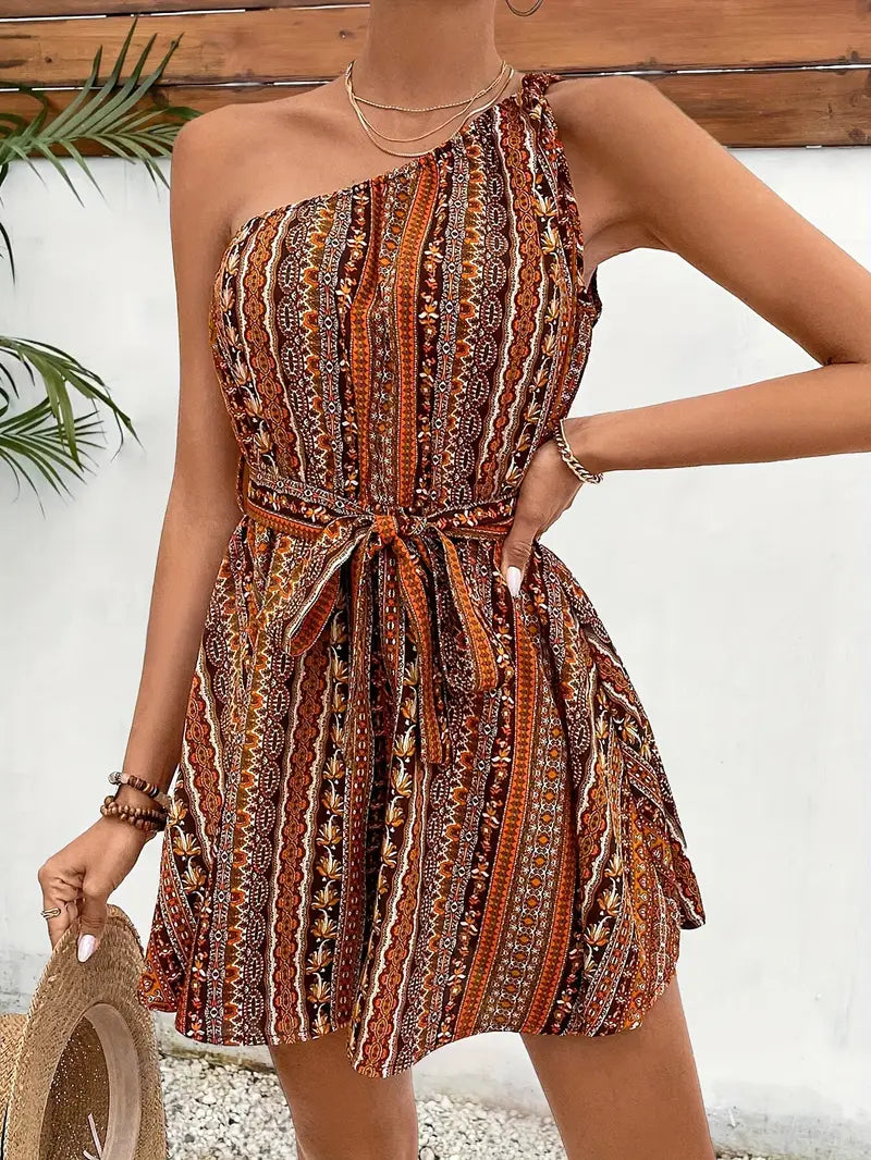 Barbara – Combinaison Asymétrique One Shoulder Tendance pour Femme 5