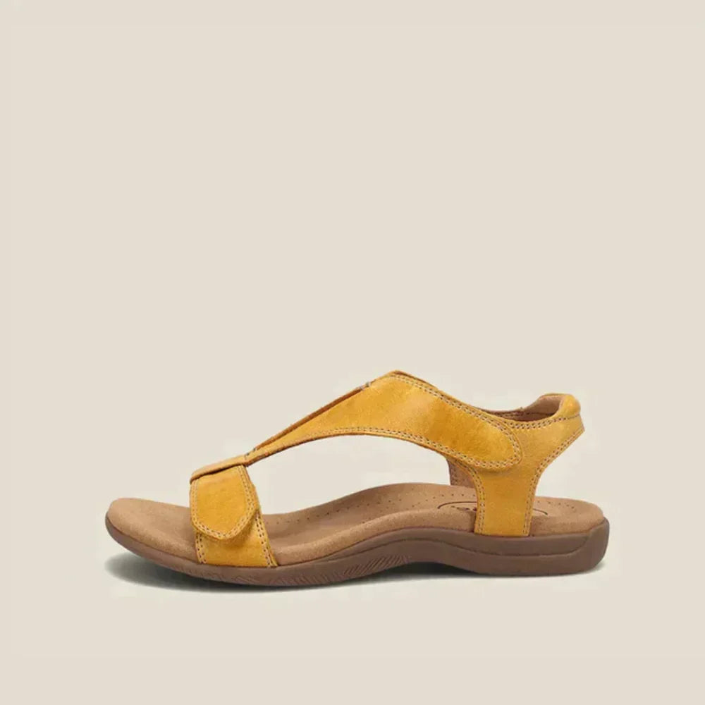 Belise - sandales orthopédiques pour femmes pour l'été Jaune