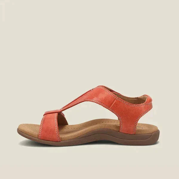 Belise - sandales orthopédiques pour femmes pour l'été Rouge