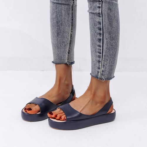 Bertille - Sandales d'été pour femmes Bleu 1
