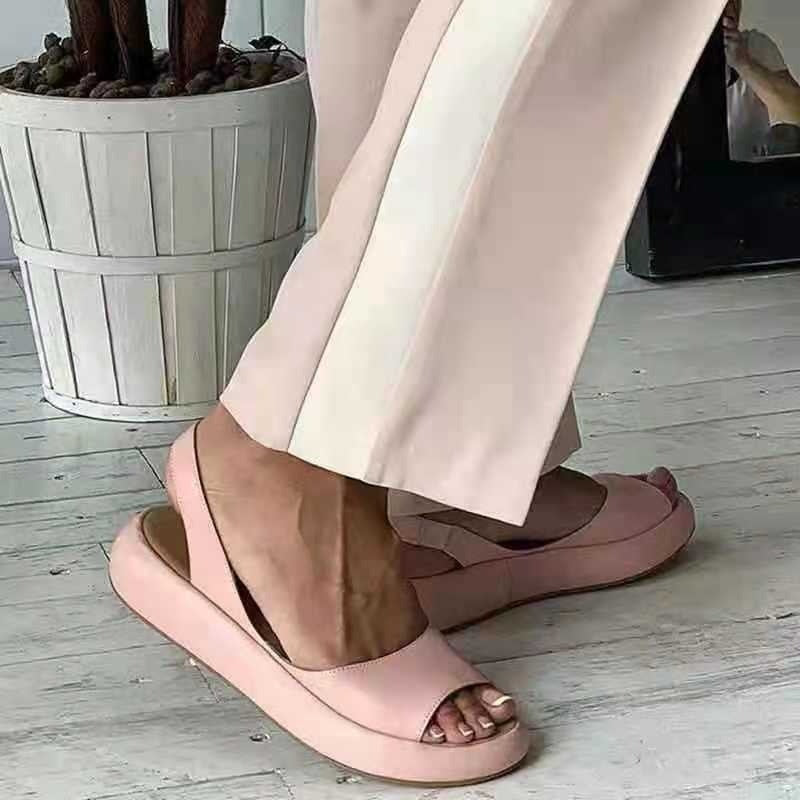 Bertille - Sandales d'été pour femmes Rose