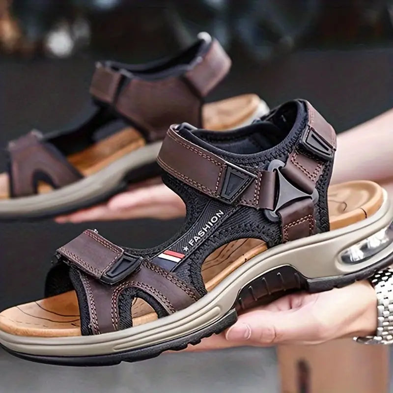 Billie - Sandales thérapeutiques orthopédiques Marron foncé