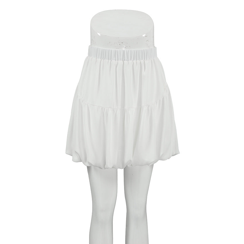 Daphné - Jupe Blanche Taille Haute 5