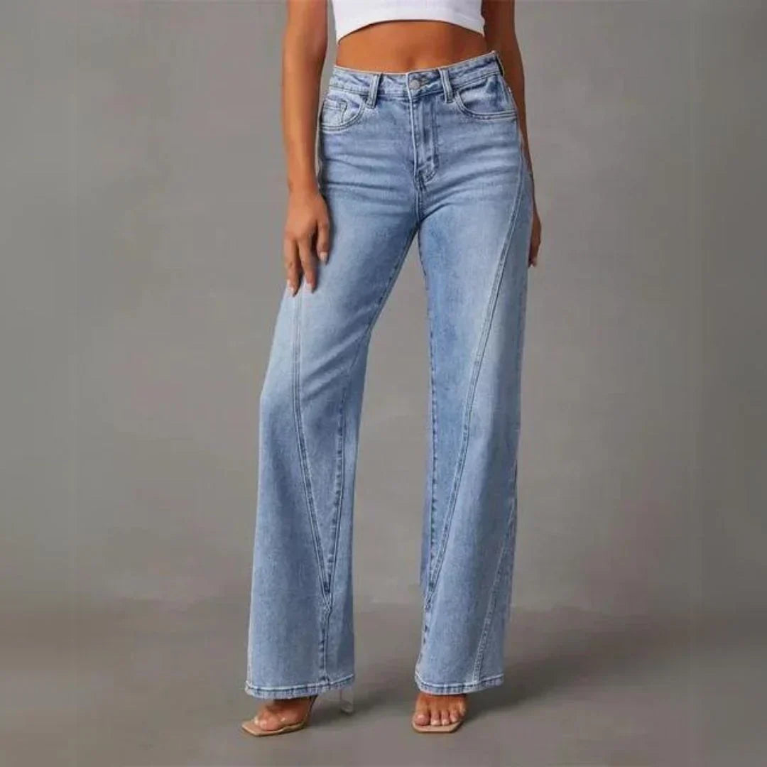Delphine – Jean Skinny Femme Chic Coupe Flatteuse Moderne 3