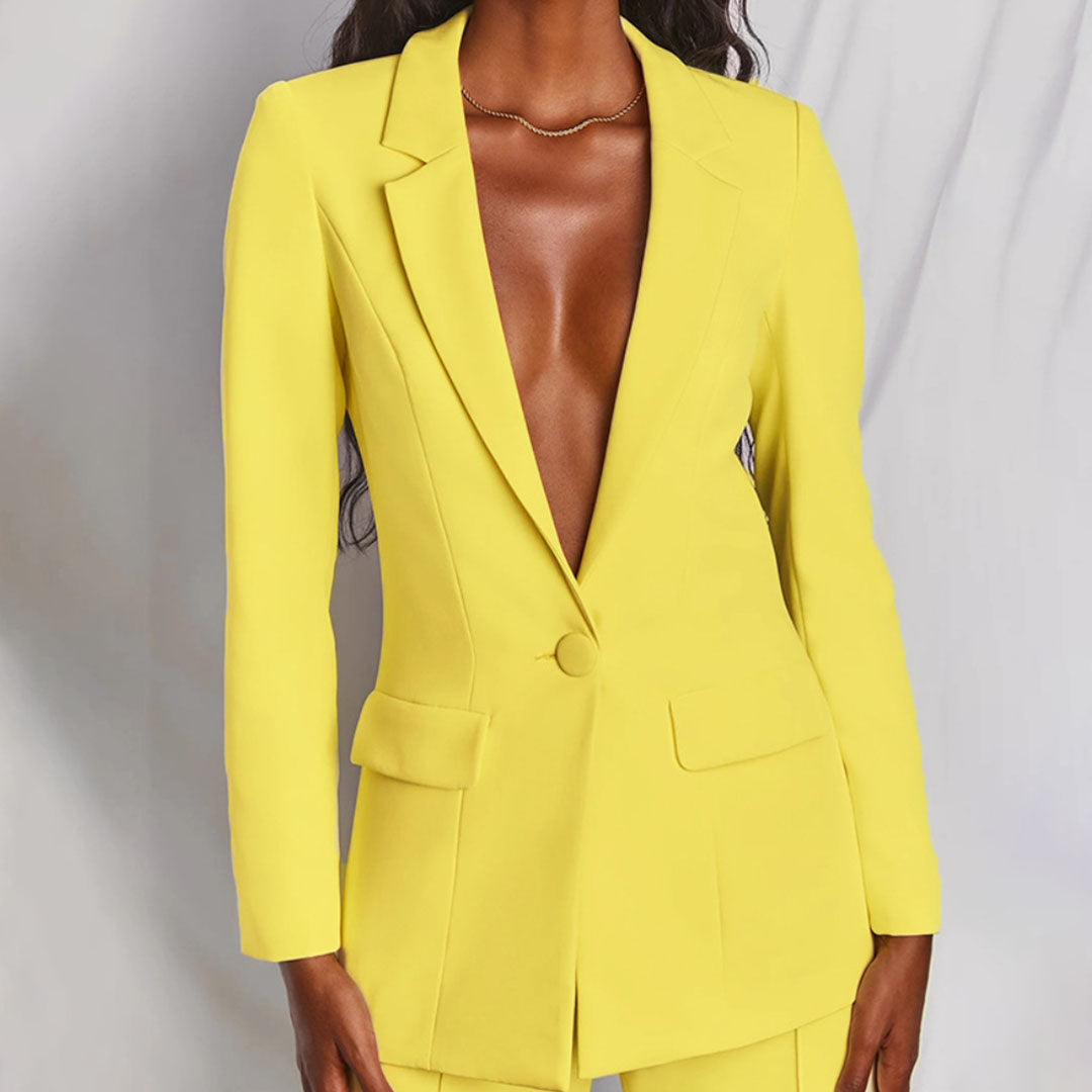 Flavie – Ensemble Femme Blazer avec Pantalon Élégant 3