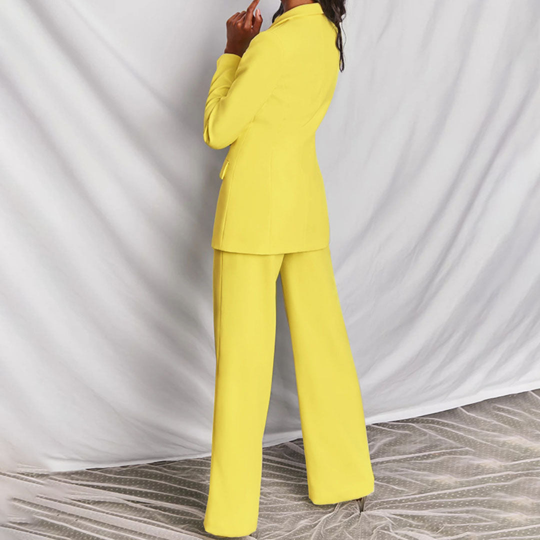 Flavie – Ensemble Femme Blazer avec Pantalon Élégant 6