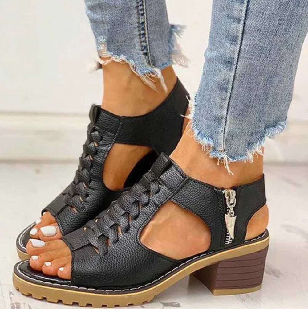 Floriane – Sandales à Talons Hauts Élégantes et Simples 2