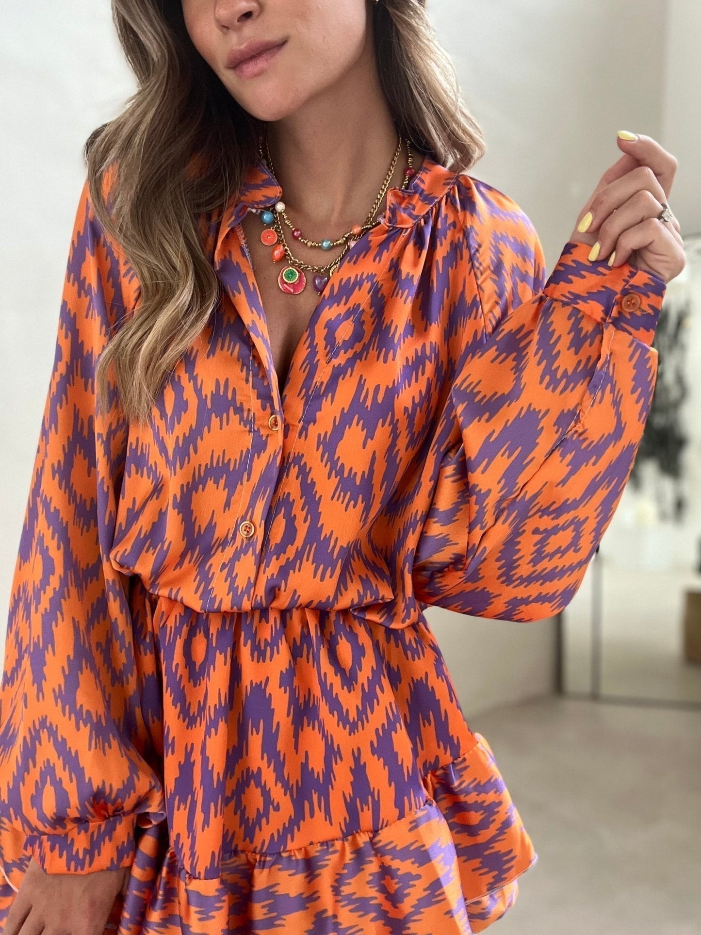 Gaïa - Robe d'été flatteuse, chic et confortable L'Orange