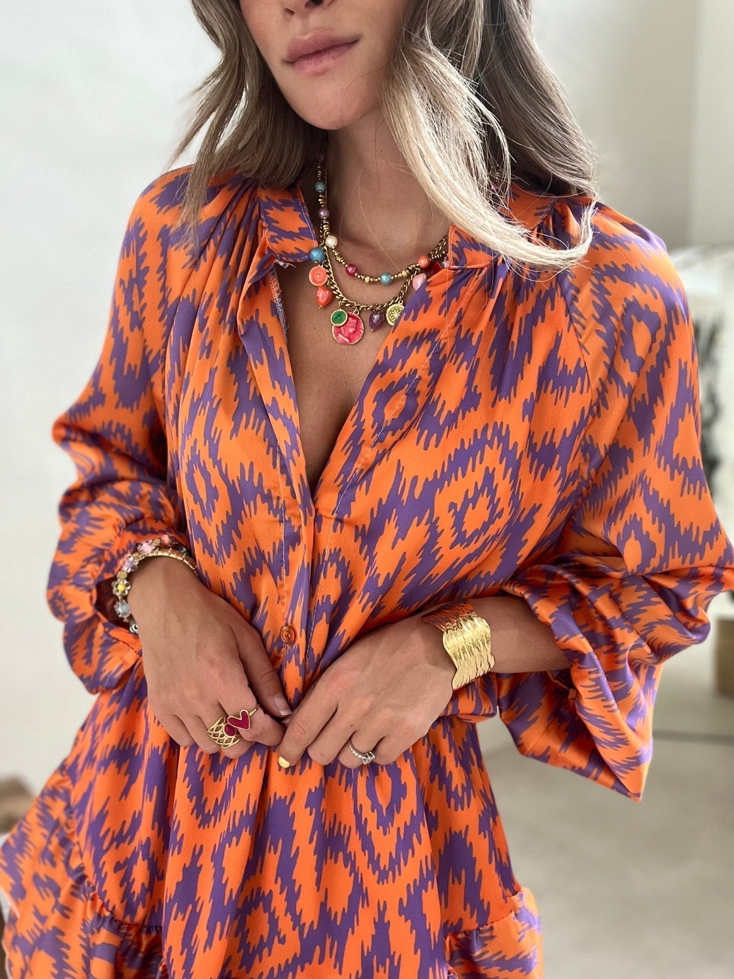 Gaïa - Robe d'été flatteuse, chic et confortable L'Orange 2