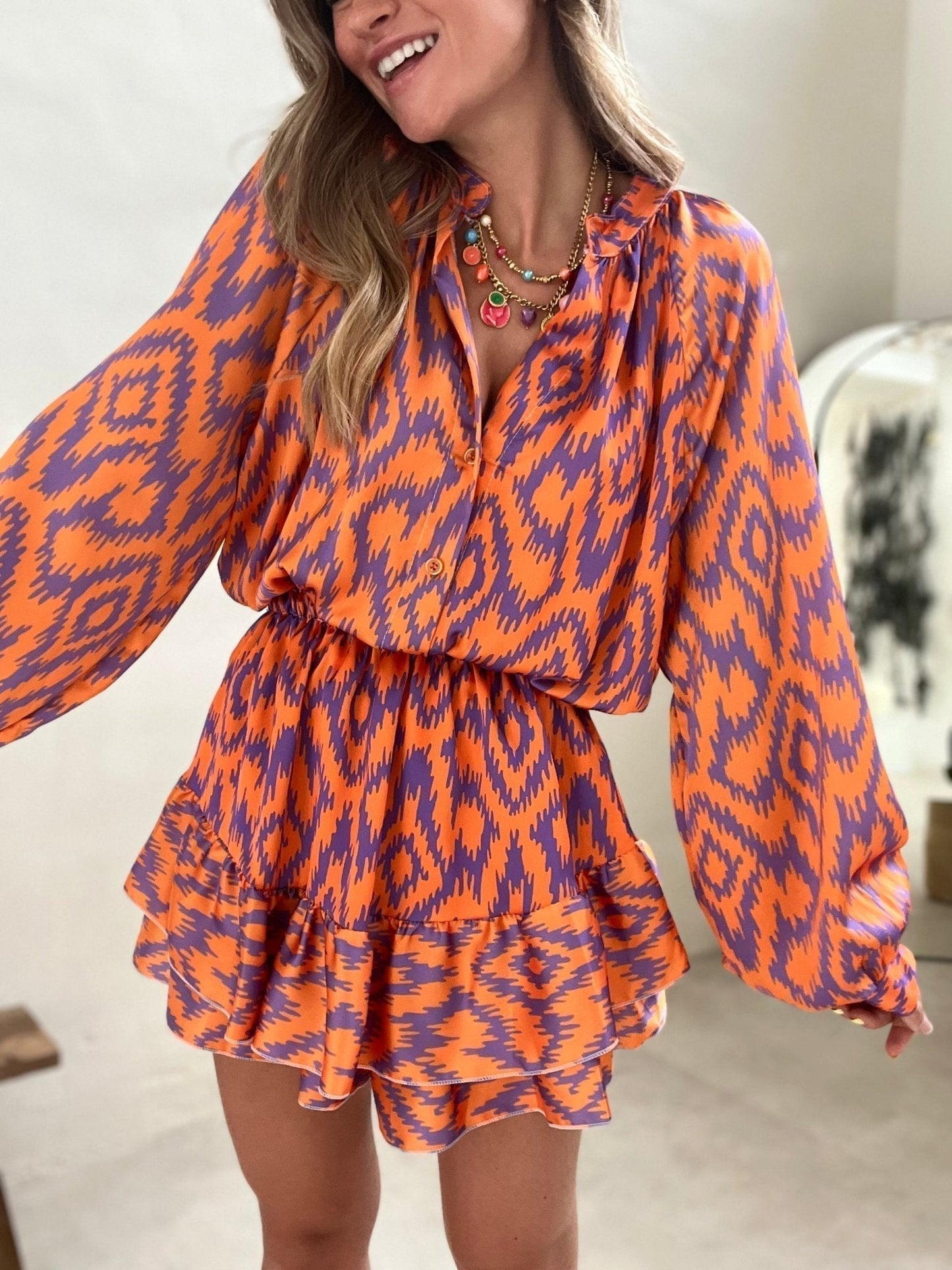 Gaïa - Robe d'été flatteuse, chic et confortable L'Orange 4