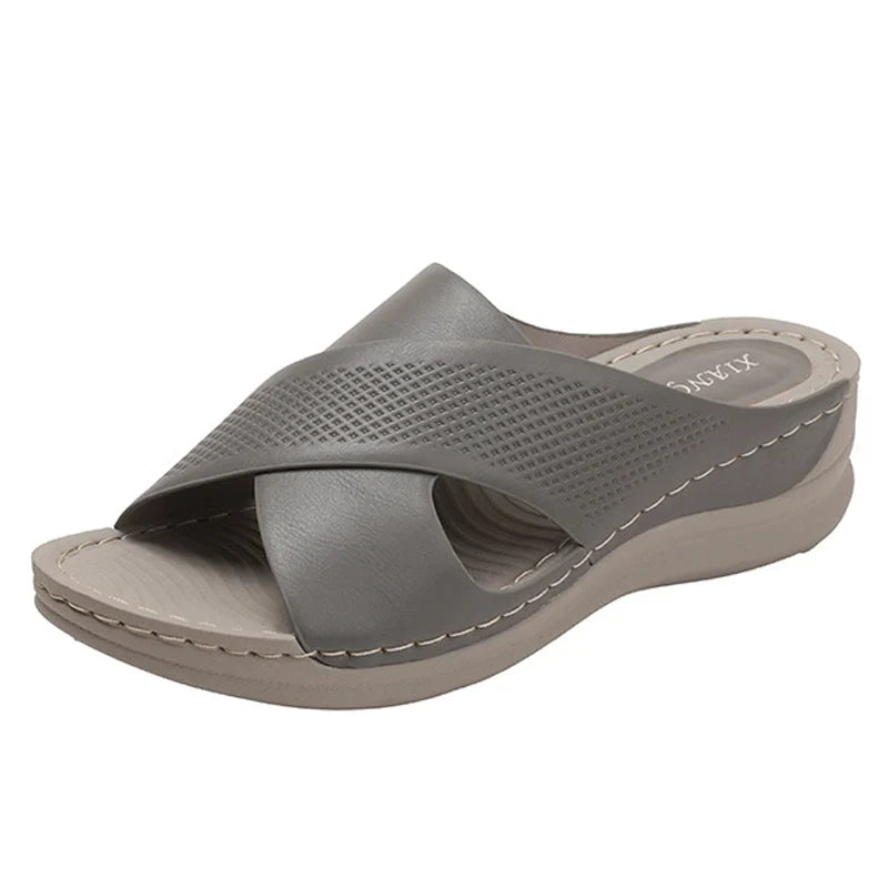 Gwendoline – Sandales Compensées Orthopédiques Femme Maintien et Élégance 4