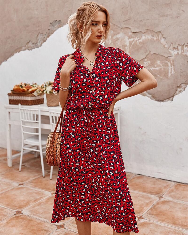 Héloïse – Robe d’Été Femme Imprimé à Pois Tendance 6