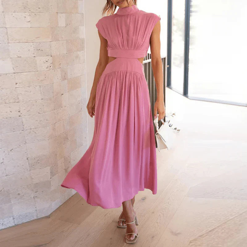 Hailie - Maxi-robe classique pour femme Rose