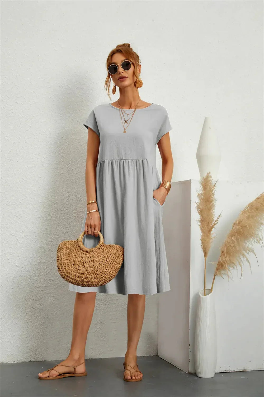 Hajarah - Robe d'été pour femme Gria
