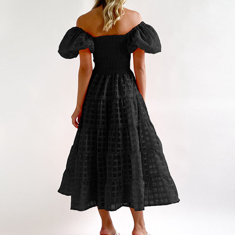 Hania - Robe de luxe Noir 2