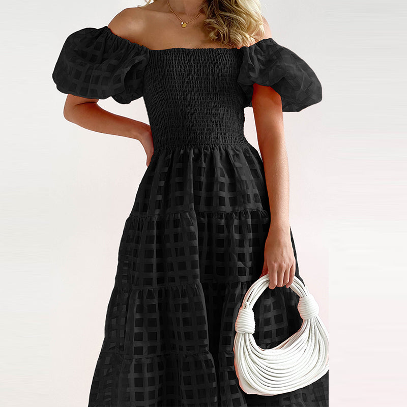 Hania - Robe de luxe Noir 3