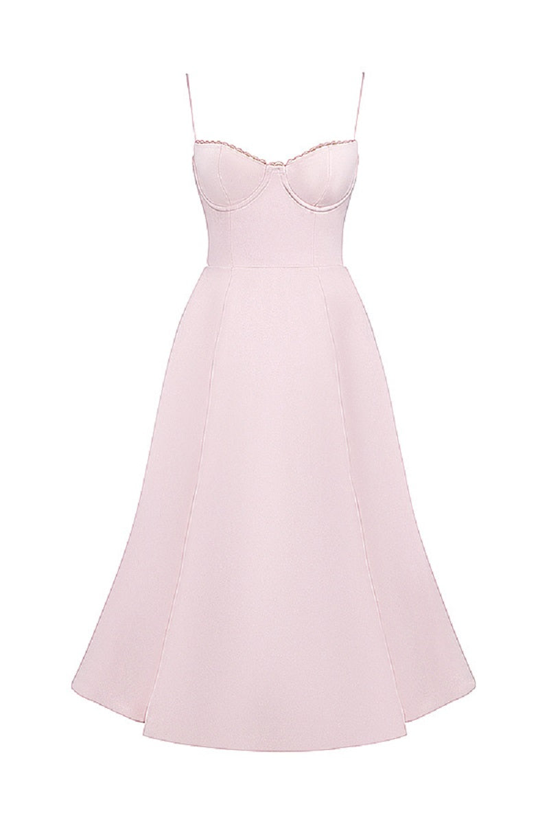 Hinda - Robe d'été pour femme Rose 5