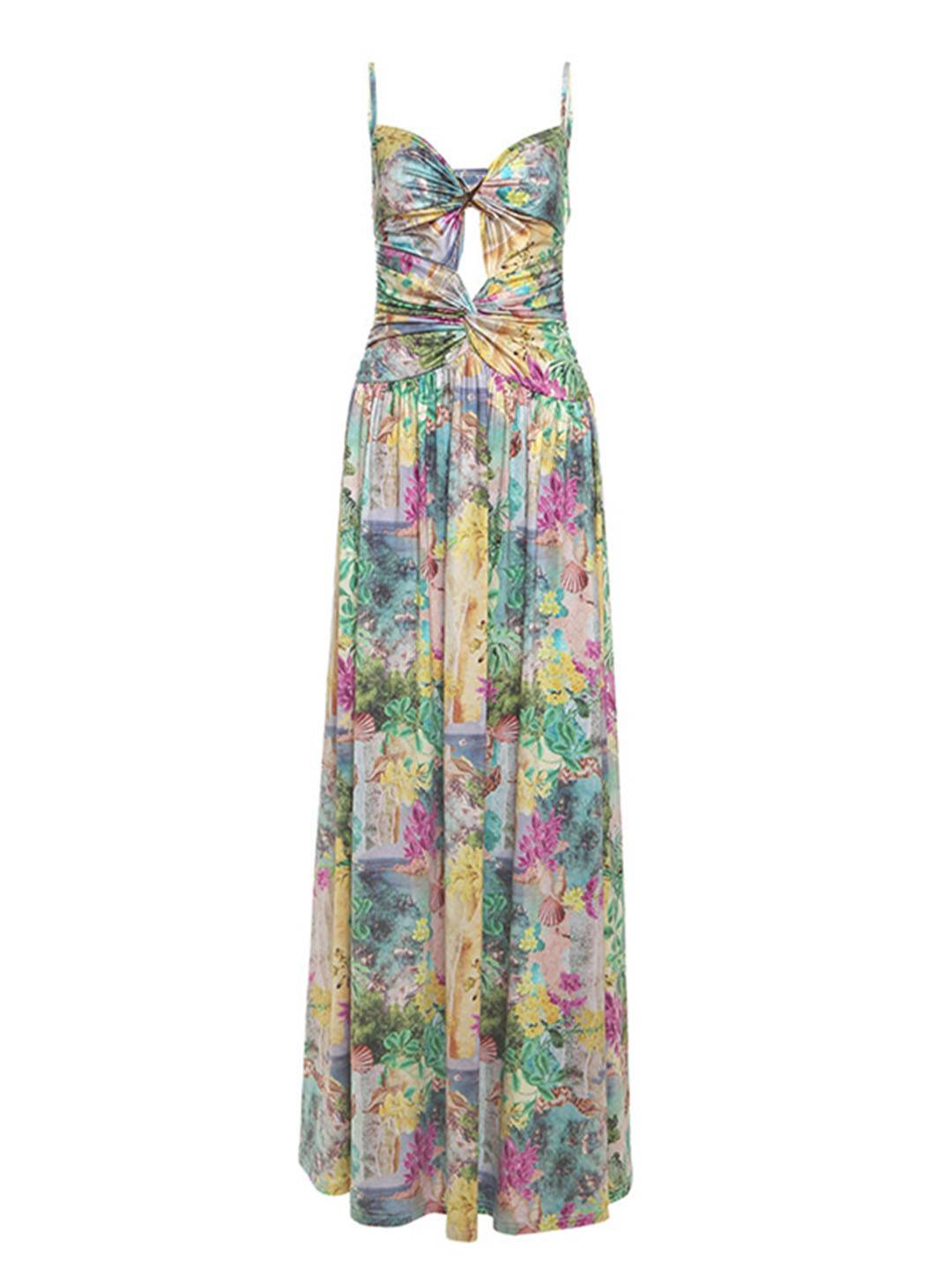 Joëlle – Robe Longue Fleurie Été Dos Nu Décontractée 6
