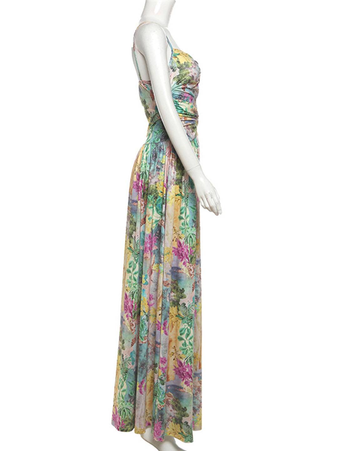 Joëlle – Robe Longue Fleurie Été Dos Nu Décontractée 9