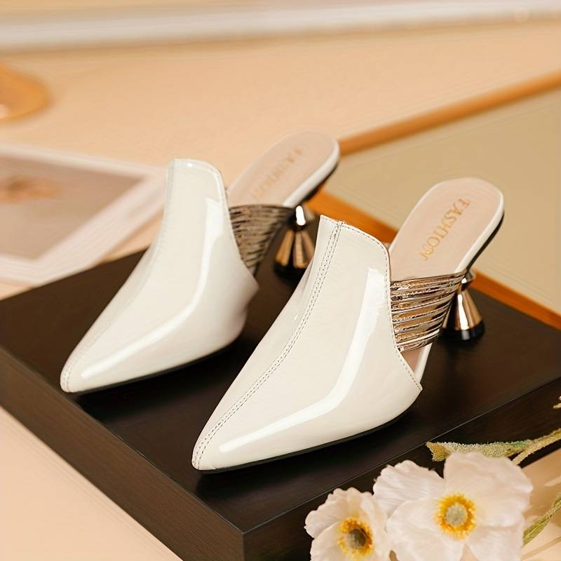 Jocelynne - Escarpins pour Femme Élégants et Confortables pour un Style Chic au Quotidien Blanc