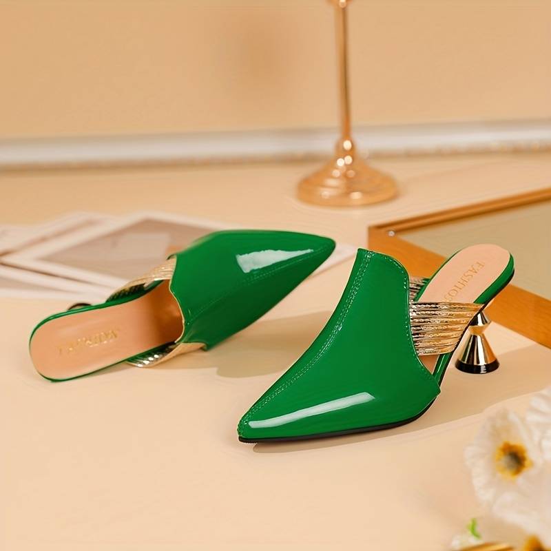 Jocelynne - Escarpins pour Femme Élégants et Confortables pour un Style Chic au Quotidien Vert 2