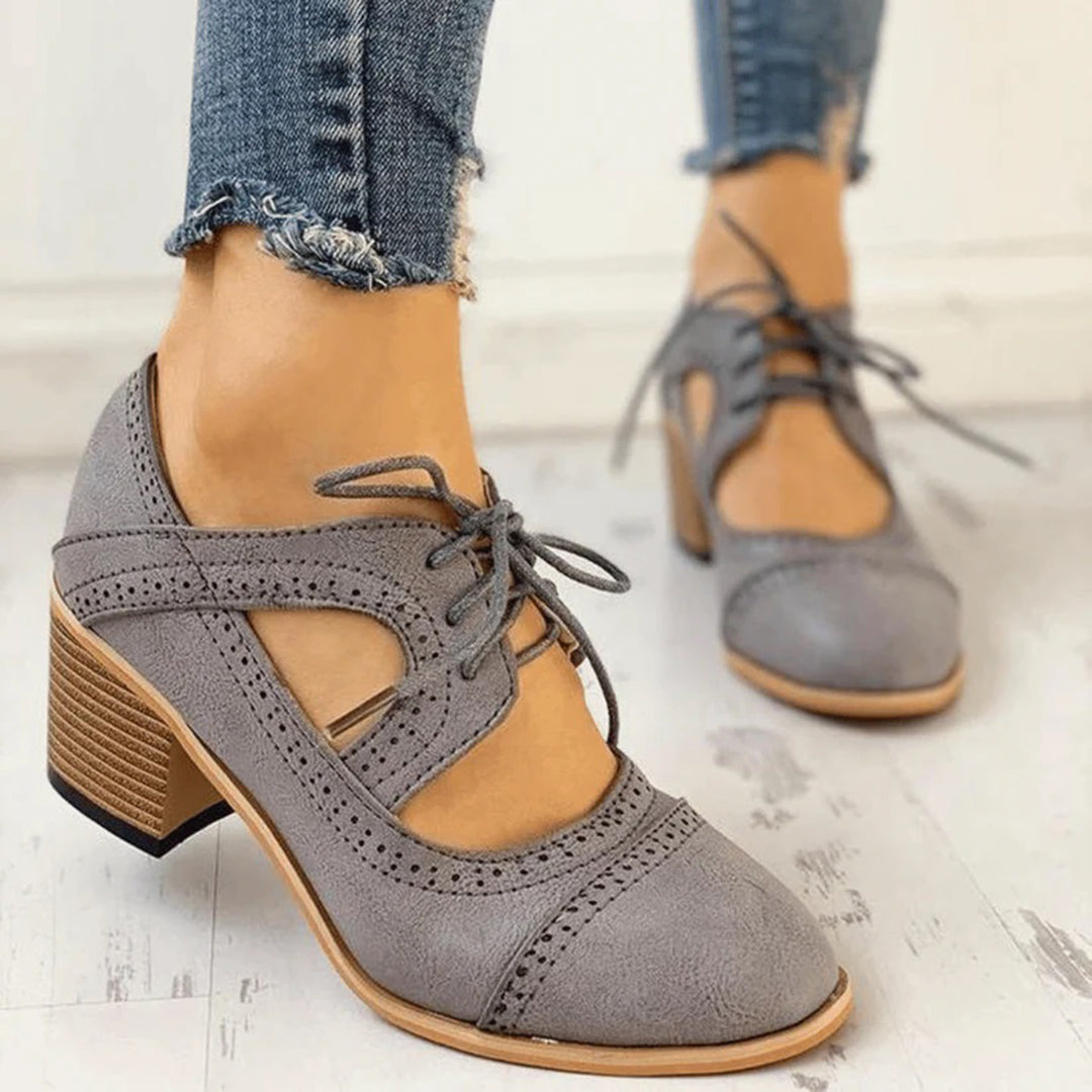 Késia - Bottes élégantes pour femmes Gris
