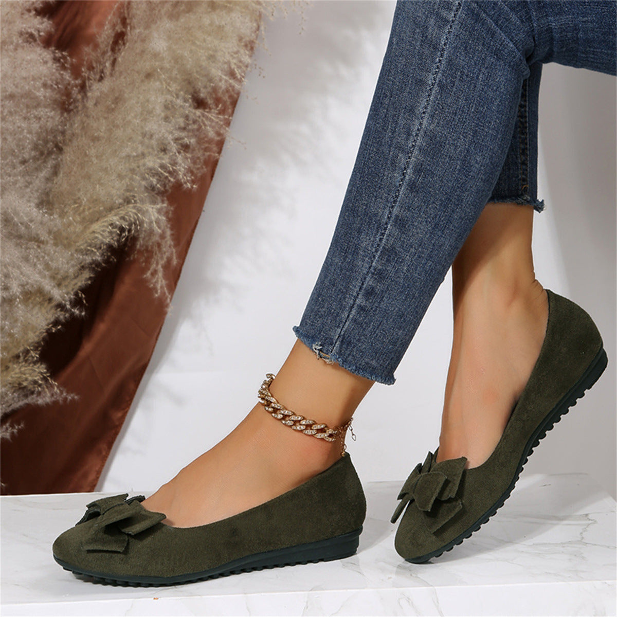 Kaëline - Sandales orthopédiques confortables Vert fonce 3