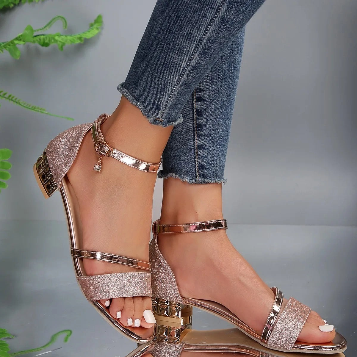 Kayla - Sandales pour Femme Élégantes et Confortables pour l’Été Rose