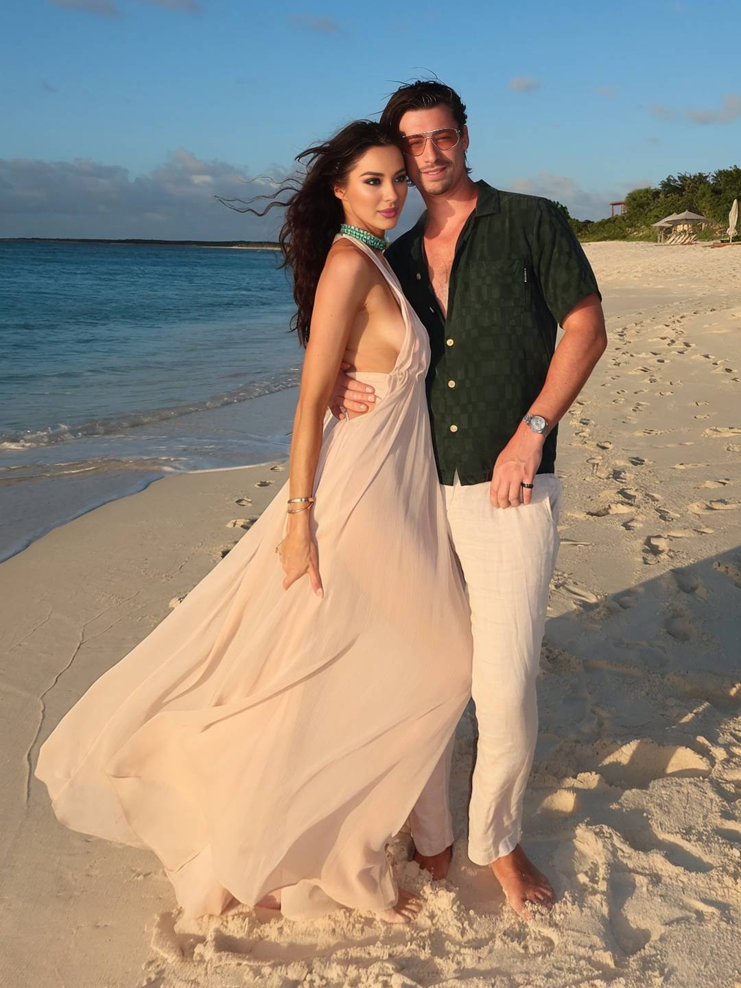Kelly – Robe Longue Dos Nu Sans Manches Mariage Soirée 2