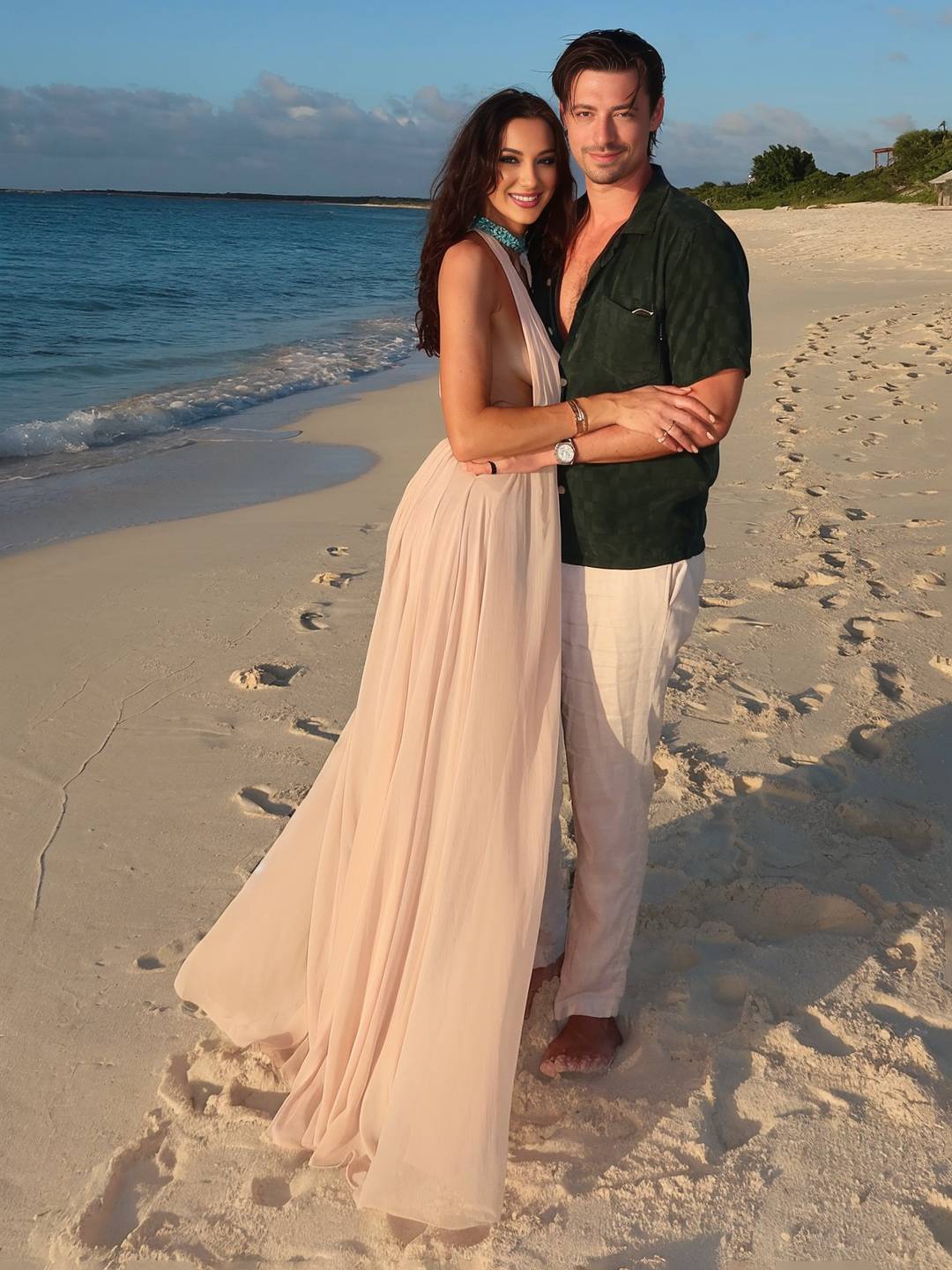 Kelly – Robe Longue Dos Nu Sans Manches Mariage Soirée 3