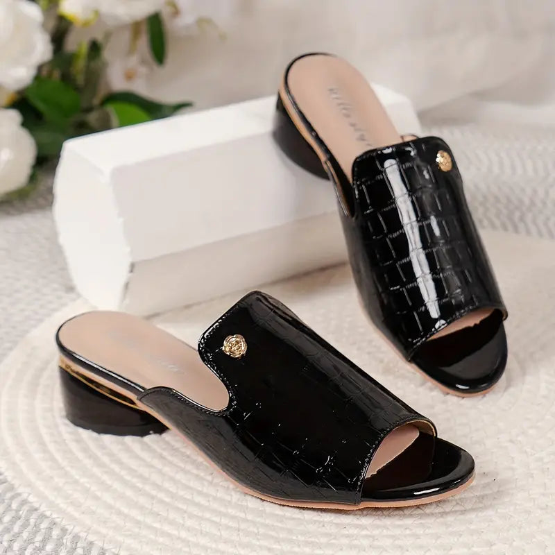 Kendra - Sandales d’Été pour Femme Élégantes et Confortables Noir 2