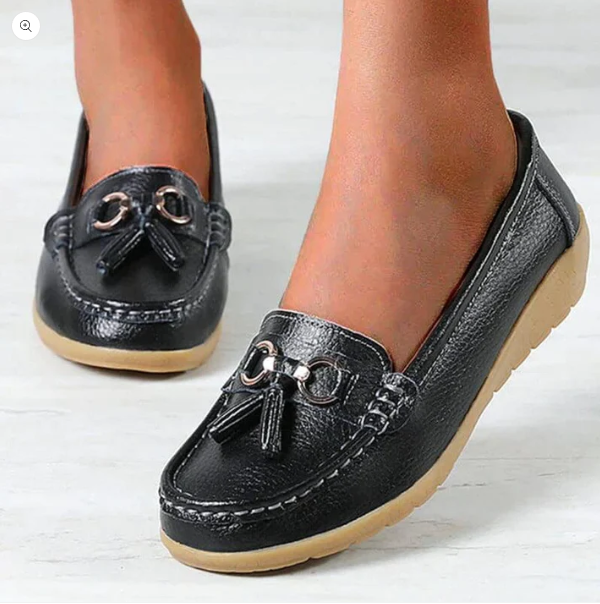 Koralie - Chaussures orthopédiques en cuir Schwarz