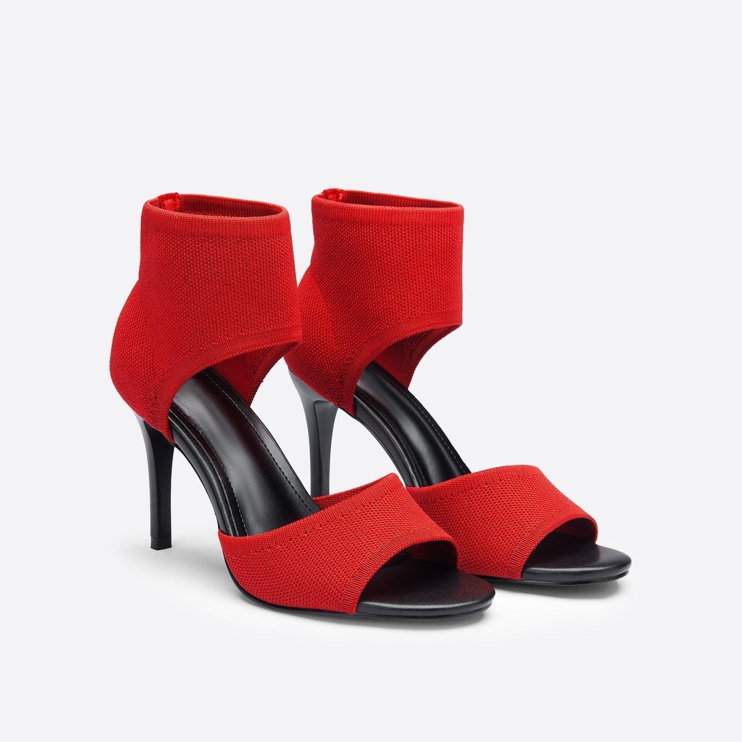 Kristel - Saldals pour femmes élégants et confortables pour toutes les occasions Rouge 2