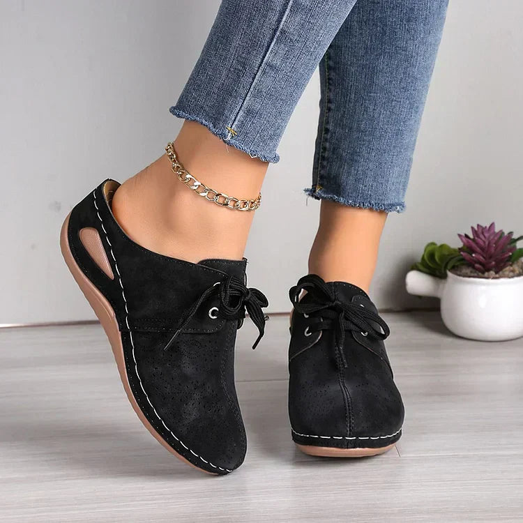 Kristina - Chaussures Élevées Chic Noir 2