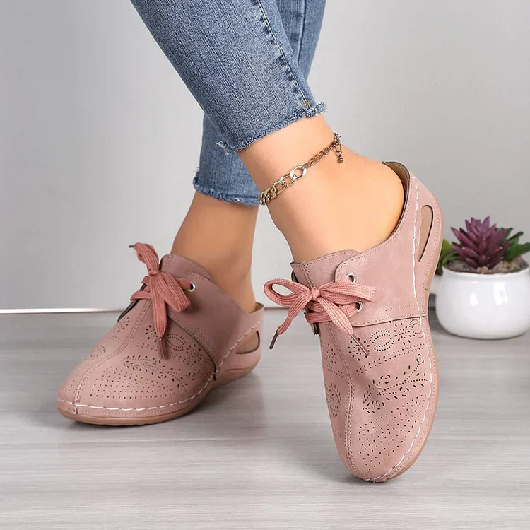 Kristina - Chaussures Élevées Chic Rose