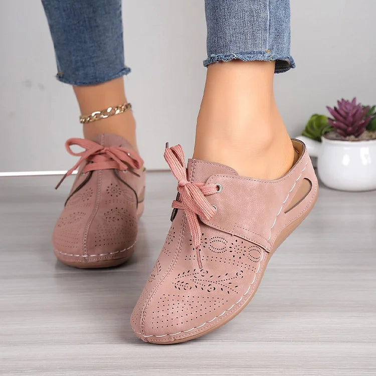 Kristina - Chaussures Élevées Chic Rose 2