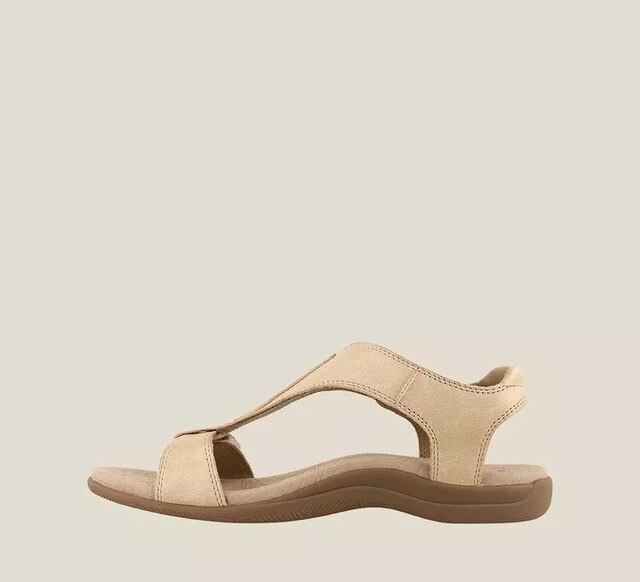 Krystel - Sandales Orthopédiques Femme Légères et Élégantes pour l’Été Beige