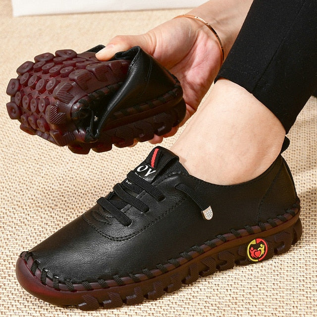 Laurine - Chaussures orthopédiques premium pour femmes pour le confort Noir