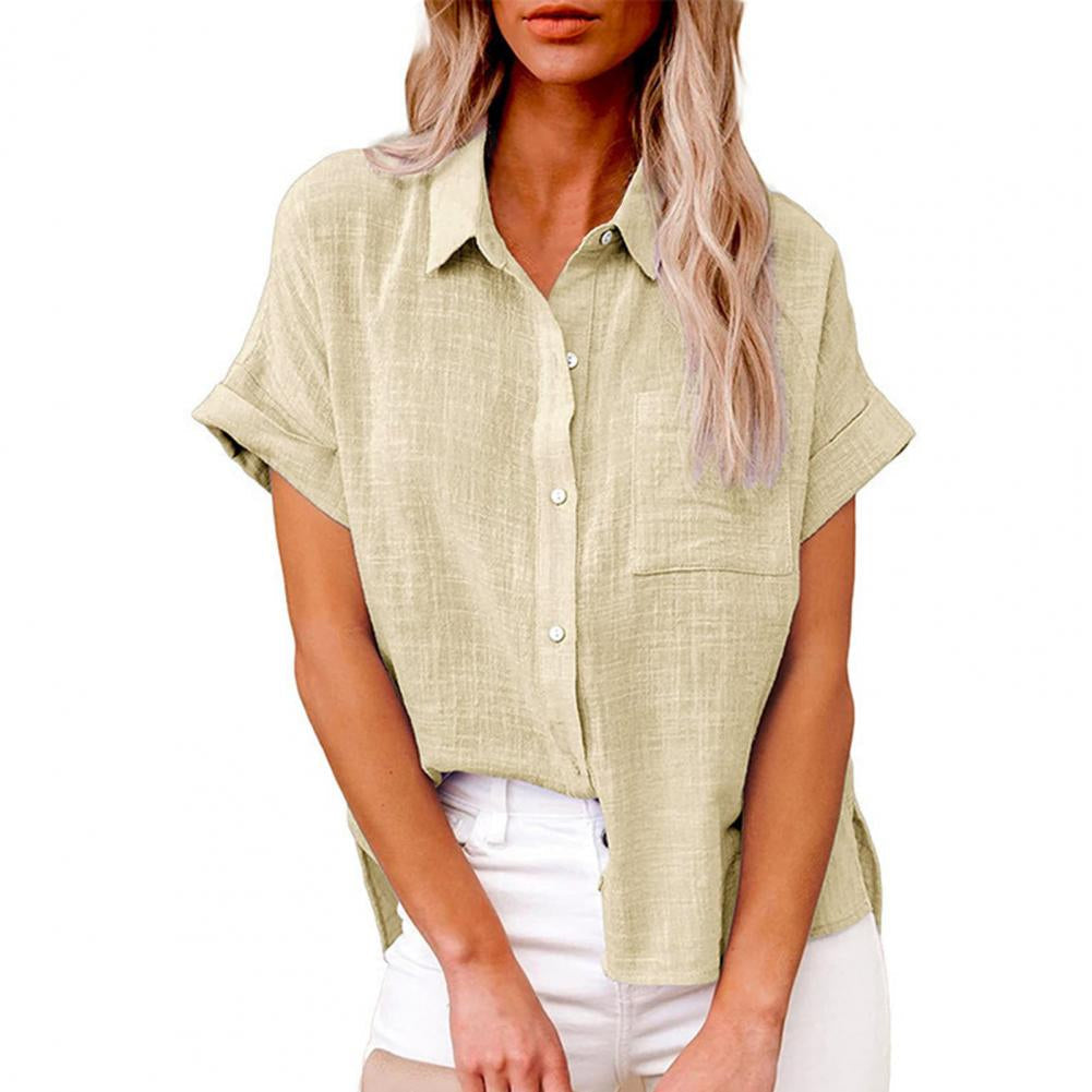 Liana - Blouse Longue Avec Tombé Chic Apricot