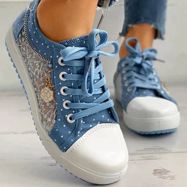 Louna - Baskets pour femmes Bleu Ciel