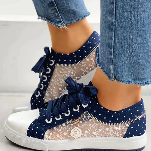 Louna - Baskets pour femmes Bleu Marrine