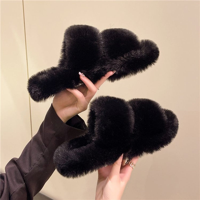 Bruna - Pantoufles moelleuses à la mode