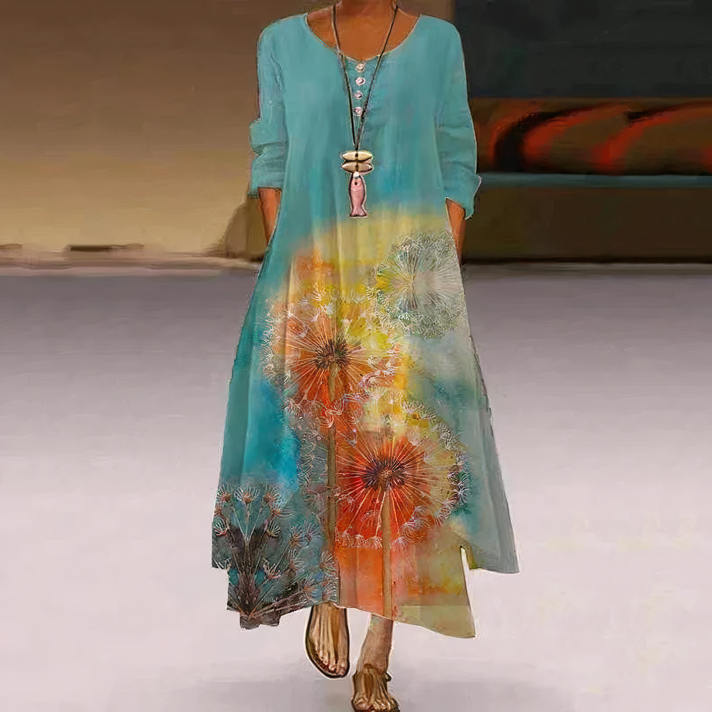Irinaëlle - Robe de mode élégante