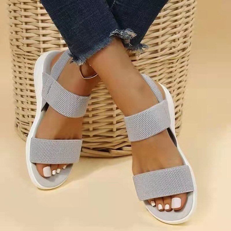Élise – Sandales Compensées Orthopédiques Femme Confort et Maintien 3