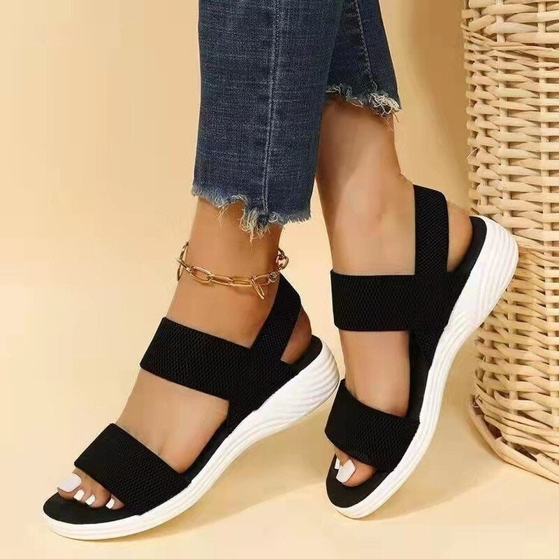 Élise – Sandales Compensées Orthopédiques Femme Confort et Maintien 6