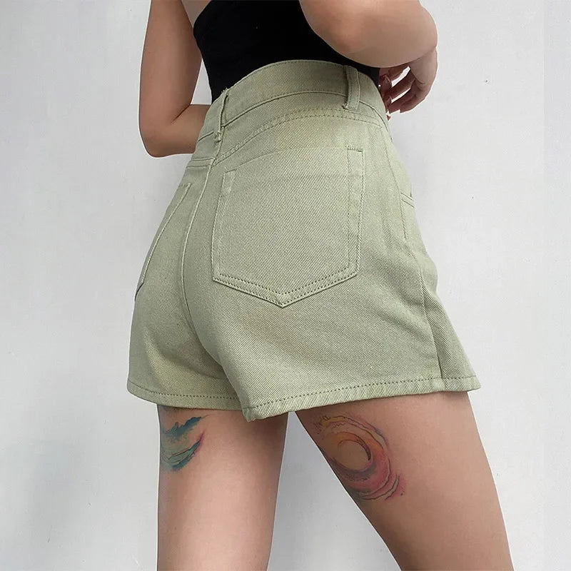 Éloïse – Jupe Mini Femme Taille Haute Classique Chic 4